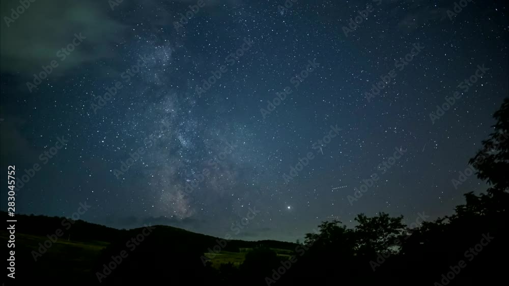 $k video time lapse with sky full of stars and milky way $k video time lapse with sky full of stars and milky way
