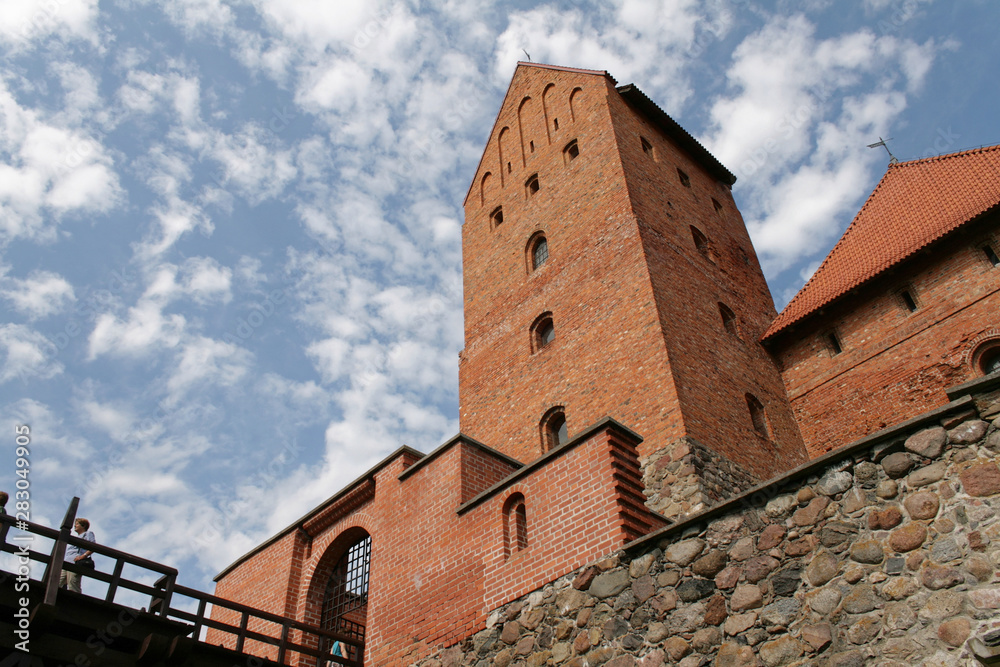 Zamek Troki, Litwa. Donżon.