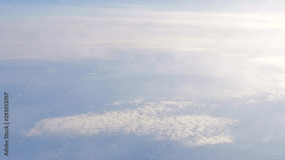 Cloudscape from In-Flight Airplane Cloudscape from In-Flight Airplane