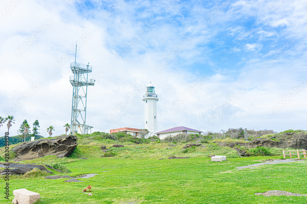 Obraz premium 南房総 野島崎灯台