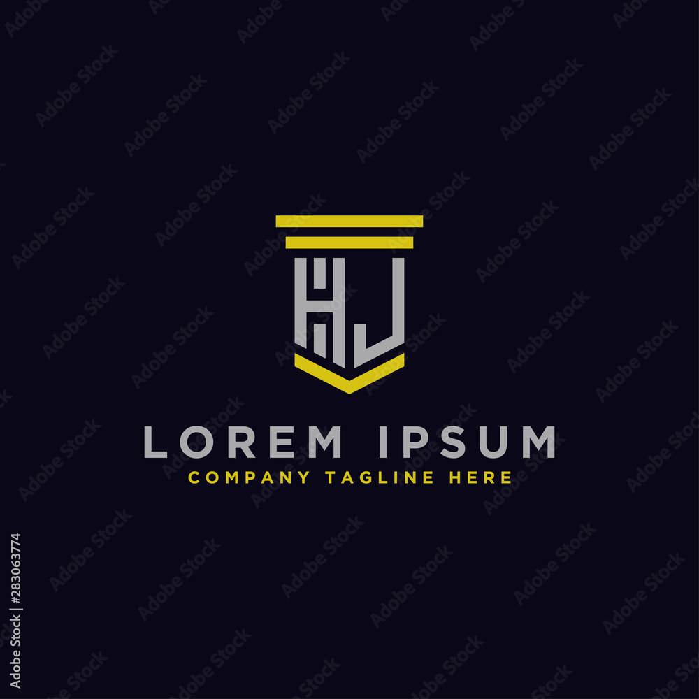 Inspiring company logo designs from the initial letters of the HJ logo icon. -Vectors Inspiring company logo designs from the initial letters of the HJ logo icon. -Vectors