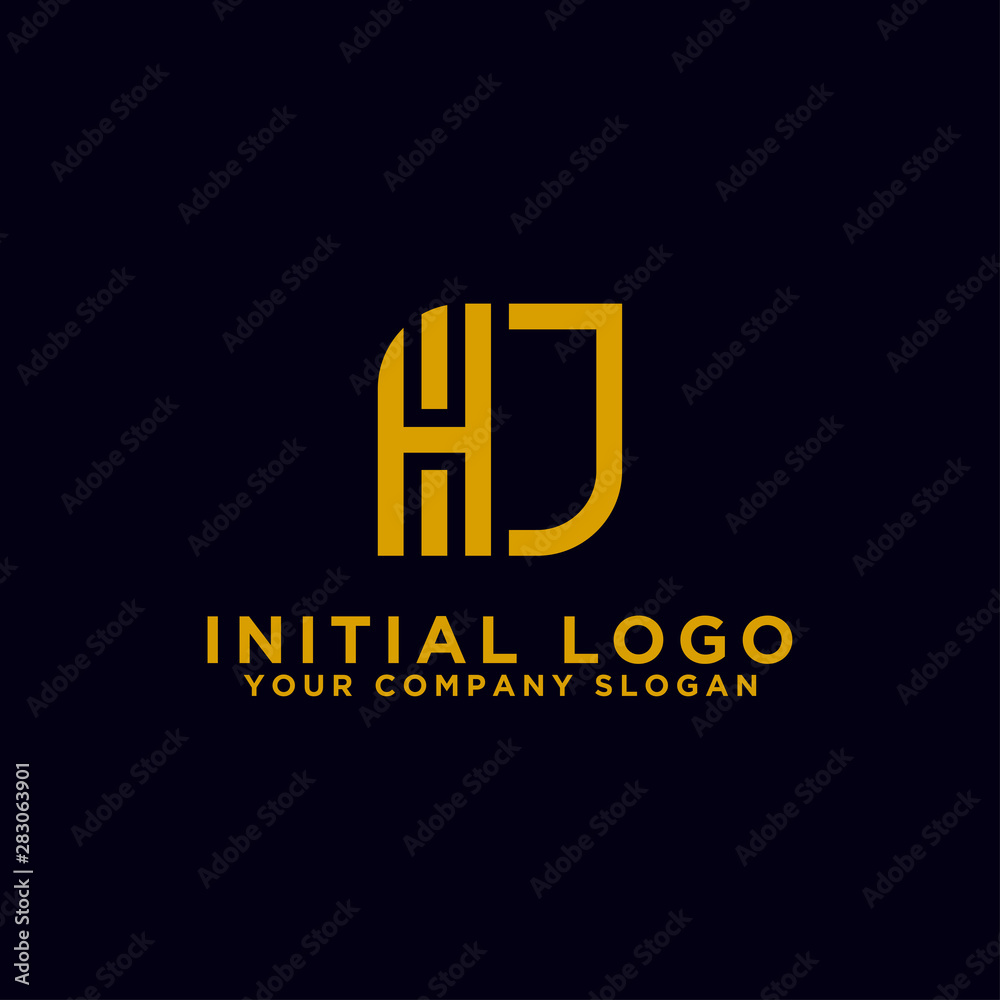 Inspiring company logo designs from the initial letters of the HJ logo icon. -Vectors Inspiring company logo designs from the initial letters of the HJ logo icon. -Vectors