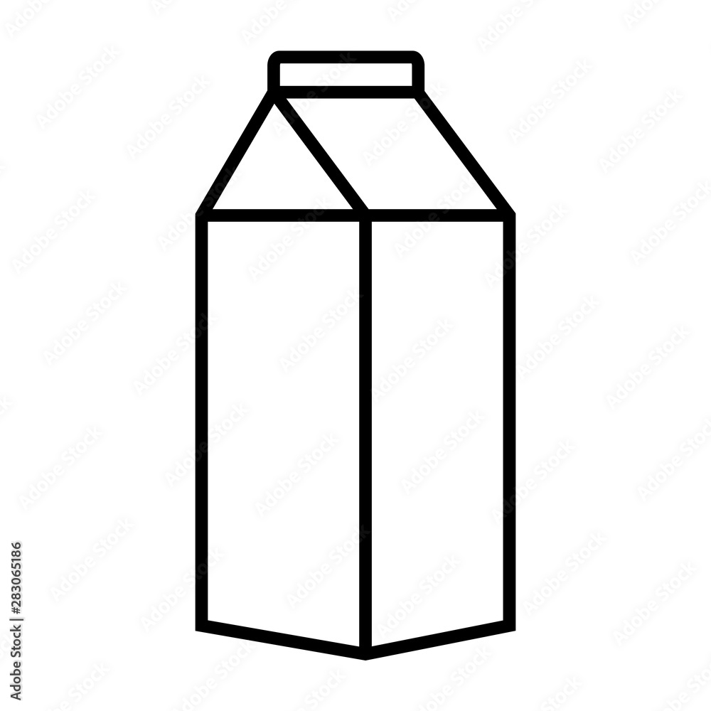 Milk line icon, logo isolated on white background Milk line icon, logo isolated on white background