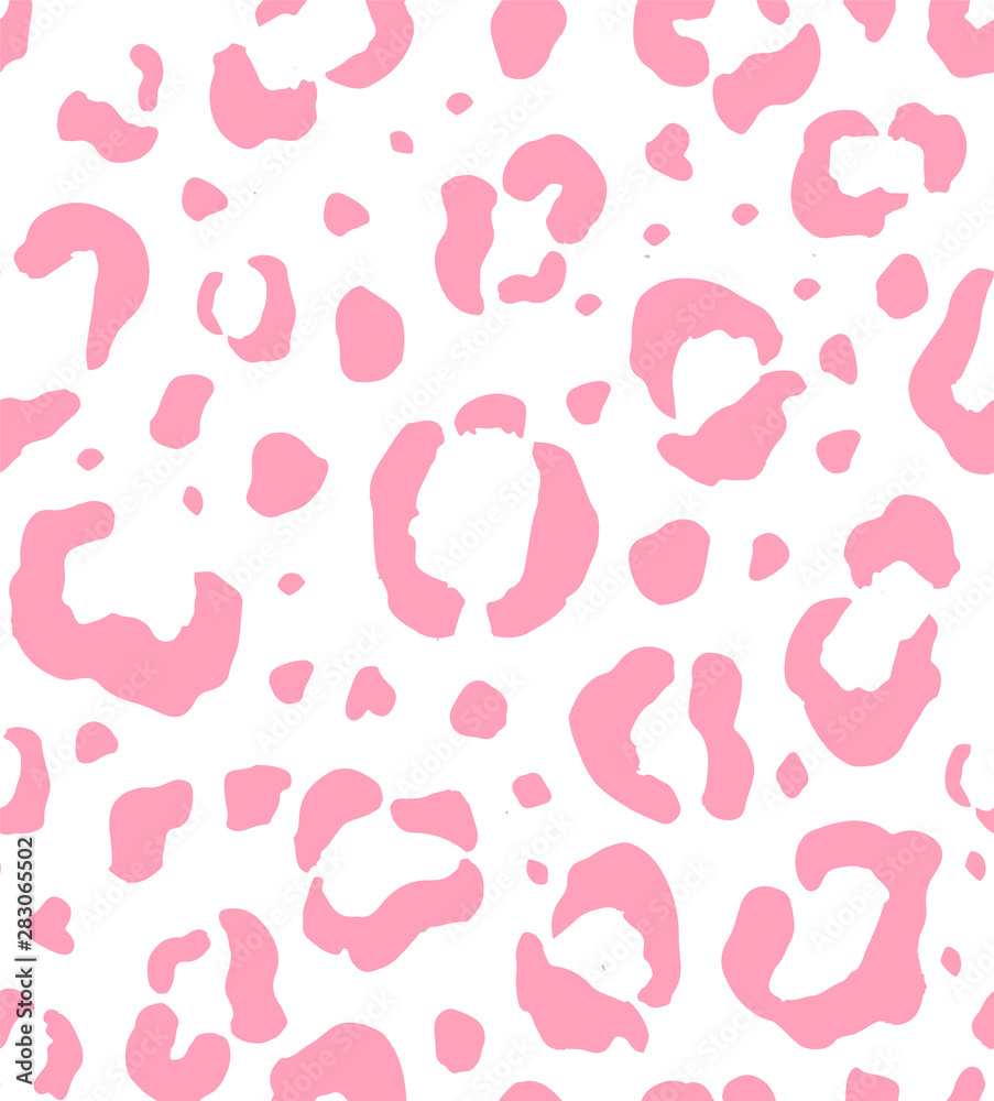 pink and white cheetah print