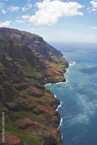 Kauai Waterfalls Napali Coast Kokee National Statepark © DieLuftbildAG