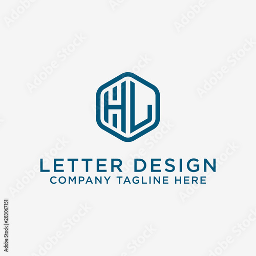 Inspiring company logo designs from the initial letters HL logo icon. -Vectors © Salman