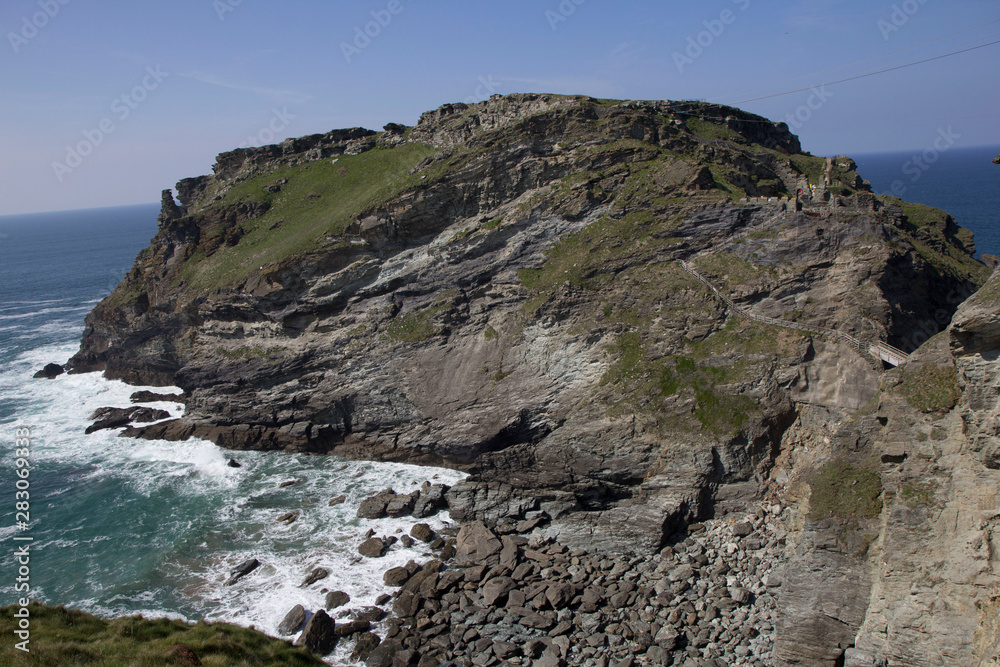 Tintagel cliffs