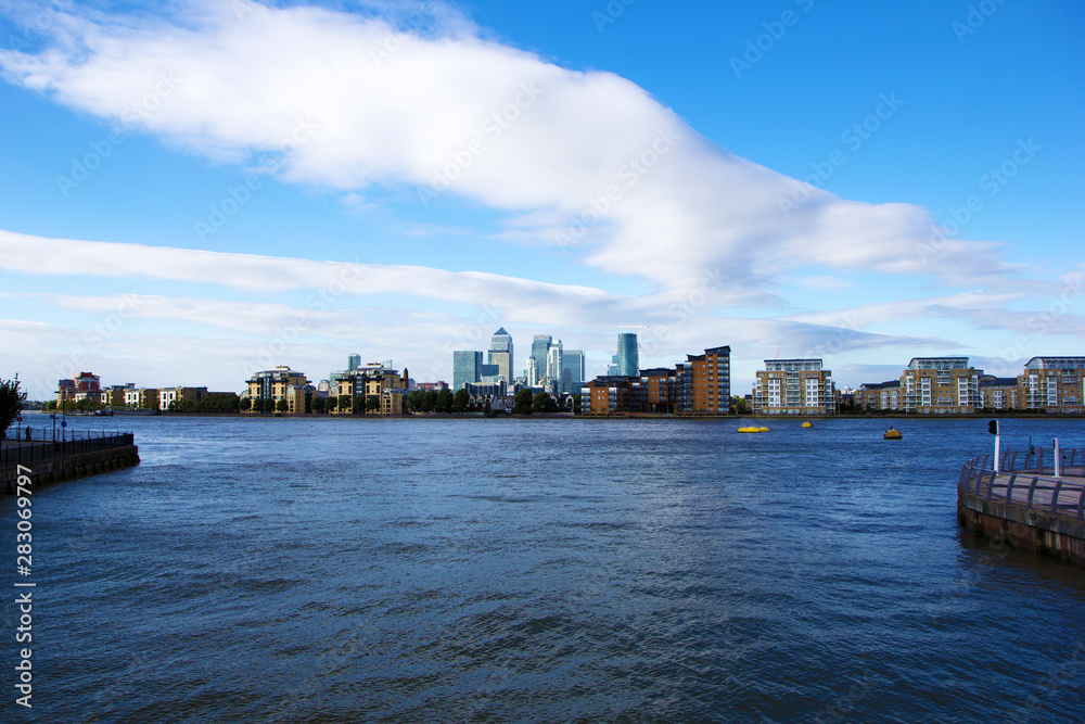 City from Thames
