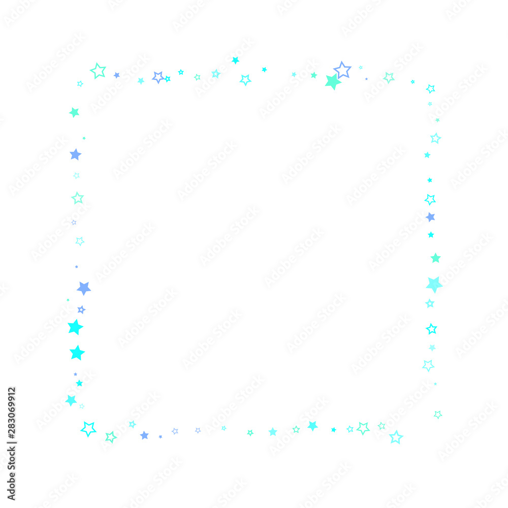 Blue, cyan, turquoise glitter stars confetti Blue, cyan, turquoise glitter stars confetti