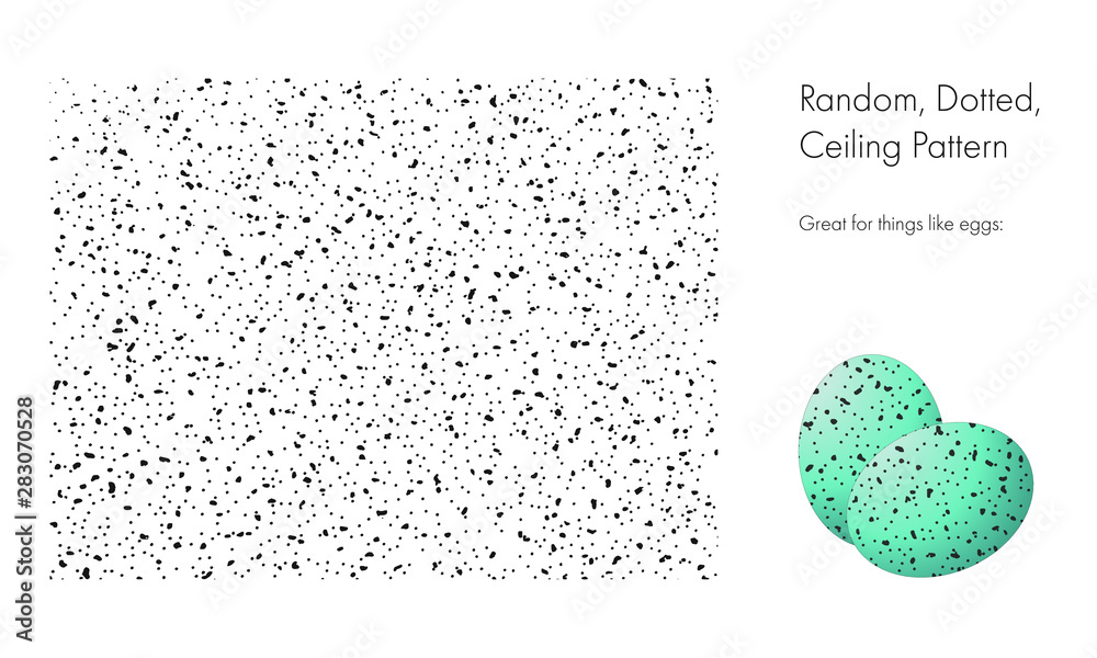 Random, Dotted, Ceiling Pattern