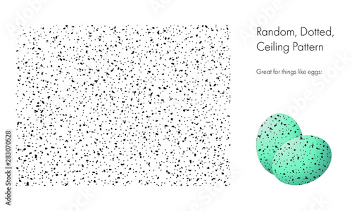 Random, Dotted, Ceiling Pattern