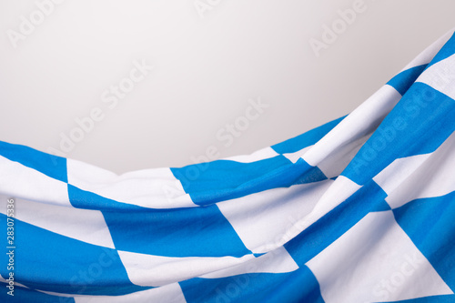 bavaria flag oktoberfest  blue and white photo