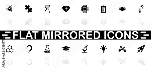 Science - Flat Vector Icons