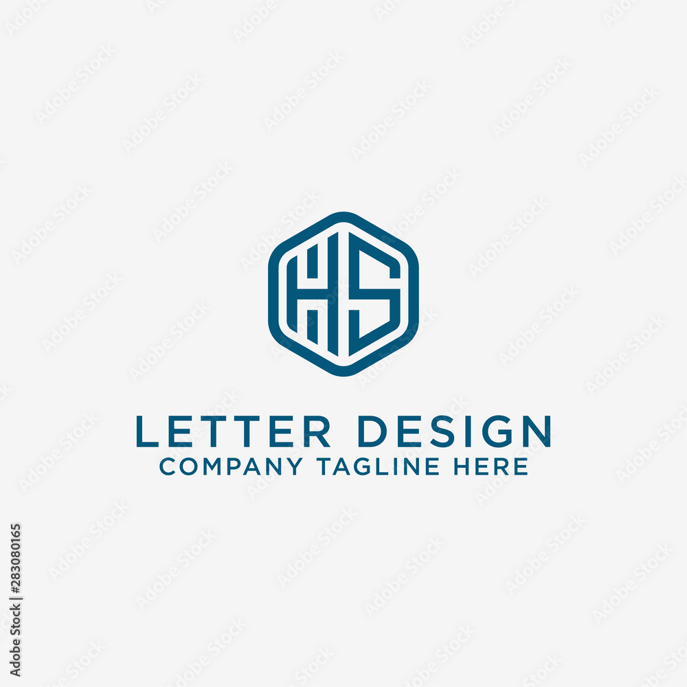 Inspiring company logo design from the initial letters of the HS logo icon. -Vectors Inspiring company logo design from the initial letters of the HS logo icon. -Vectors