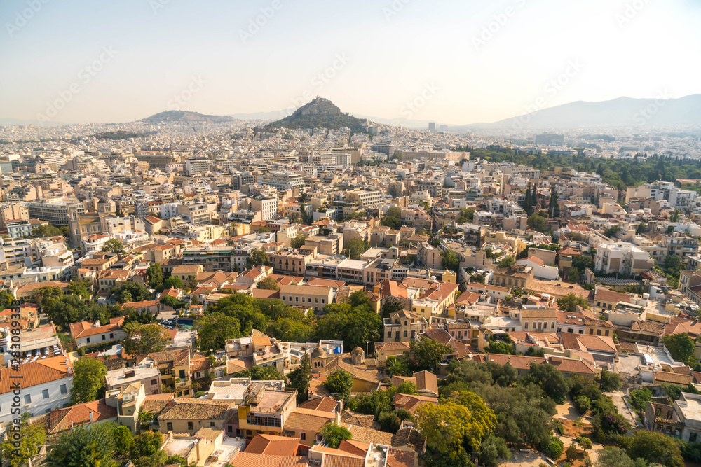 Mount Lycabettus in Athens, Greece