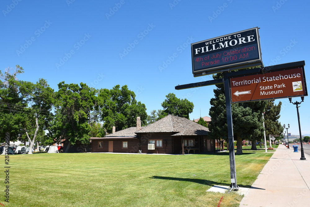 FILLMORE, UTAH JUNE 29, 2017 Territorial Statehouse State Park