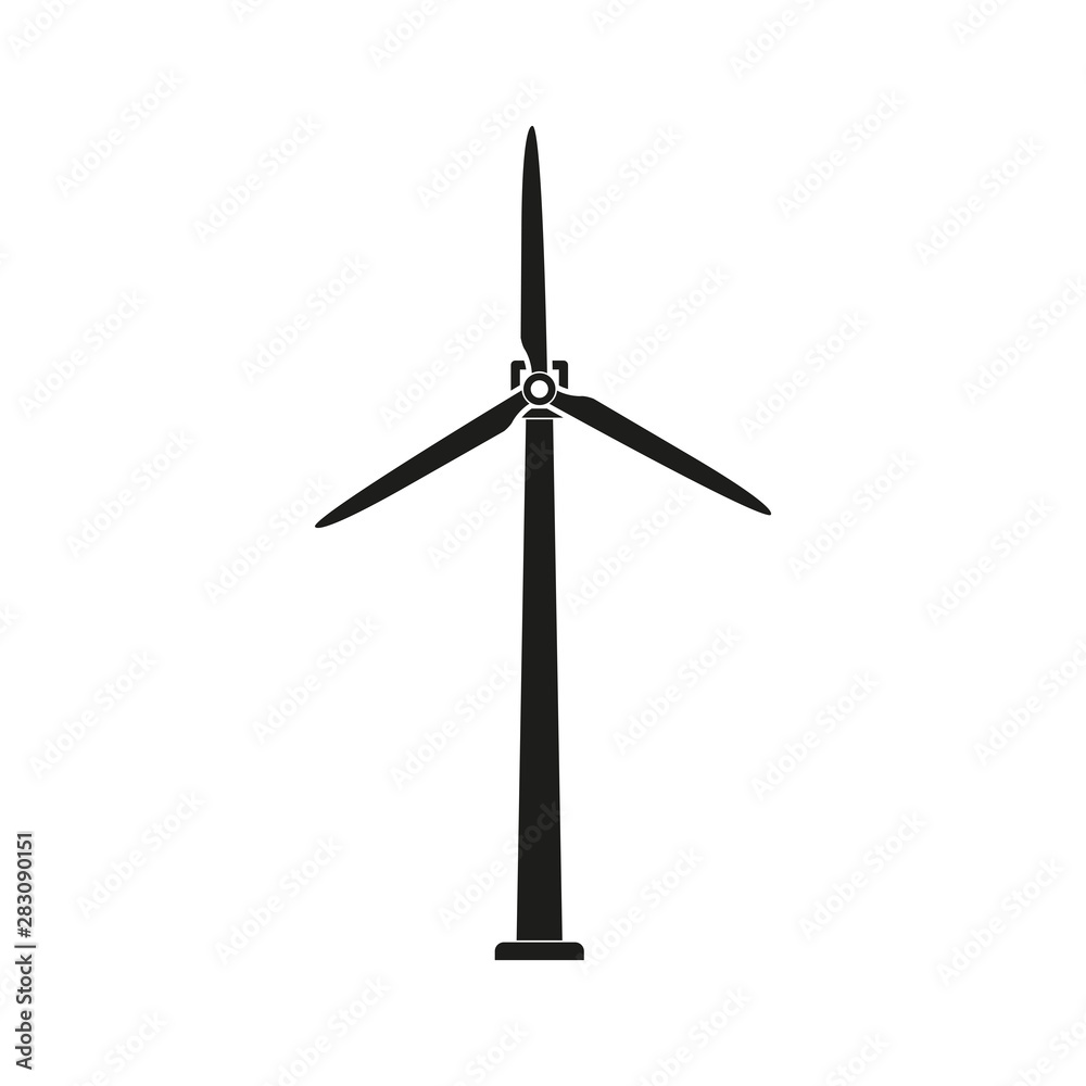 Windmill icon. Vector illustration Windmill icon. Vector illustration