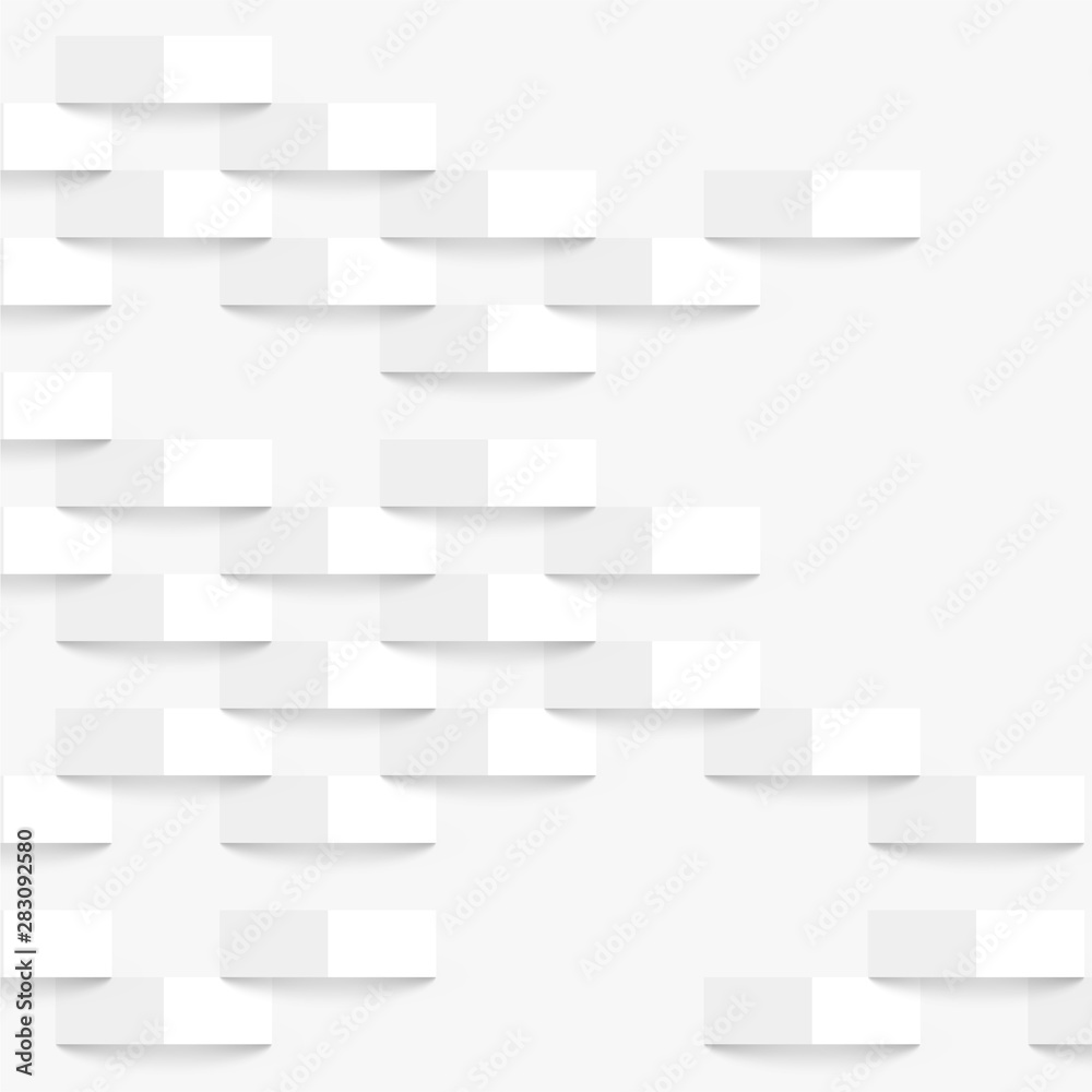 White folded paper pattern background, vector illustration White folded paper pattern background, vector illustration
