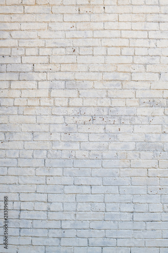 white brick background