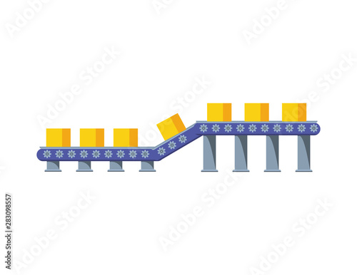 Εκτύπωση καμβά production band industrial technology icon