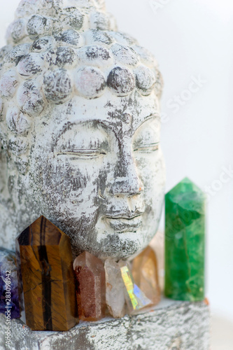 Crystal Buddha Spiritual Meditation  photo