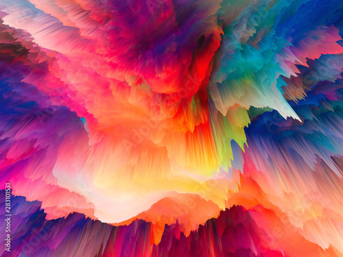 Most Beautiful Colorful Explosion photo