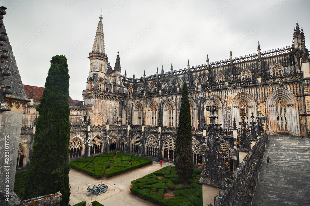 Monastery of Batalha, Manueline style, Batalha, Portugal