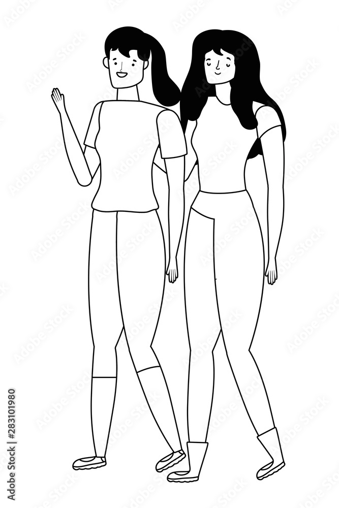 Isolated women vector design vector illustration Isolated women vector design vector illustration