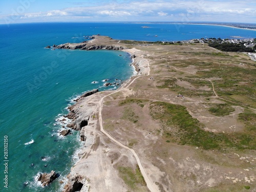 Quiberon. Flugbild