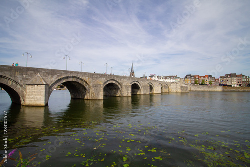 Sint Servaas bridge in Maastricht over the Maas