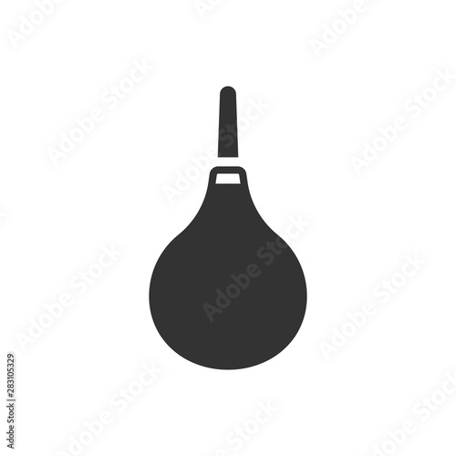 Medical enema vector icon