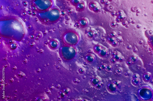 Liquid art gel violet background