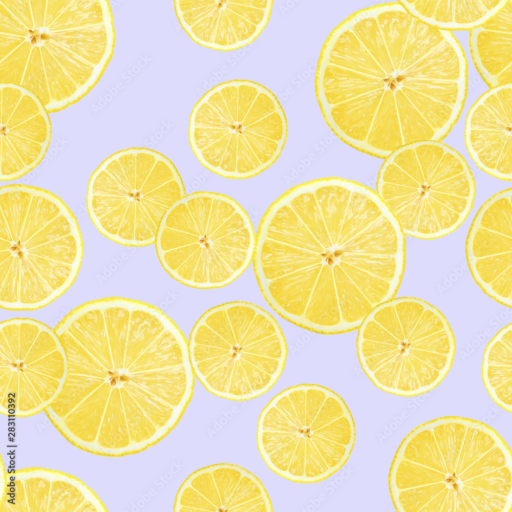 lemon sliсes texture pattern isolated lemon sliсes texture pattern isolated