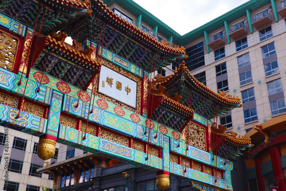 China town Entrance arch