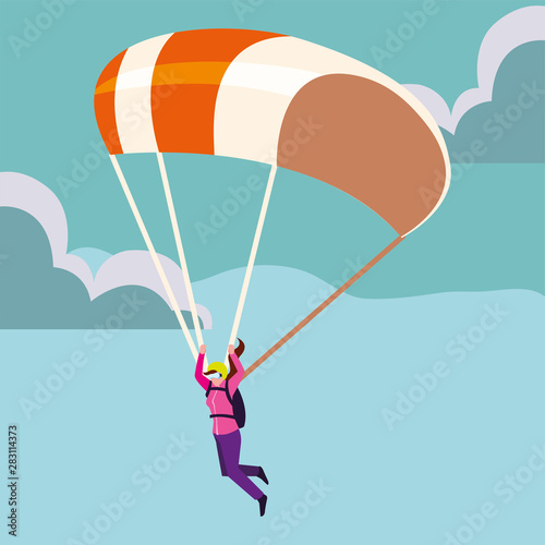 people extreme sport and lifestyle