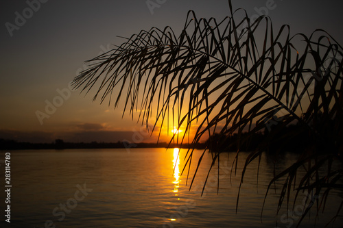Por de sol Lago Paranoá