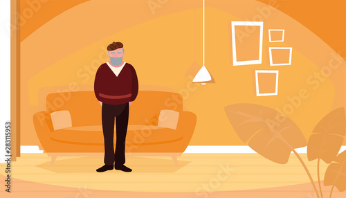 happy grandparents day flat design