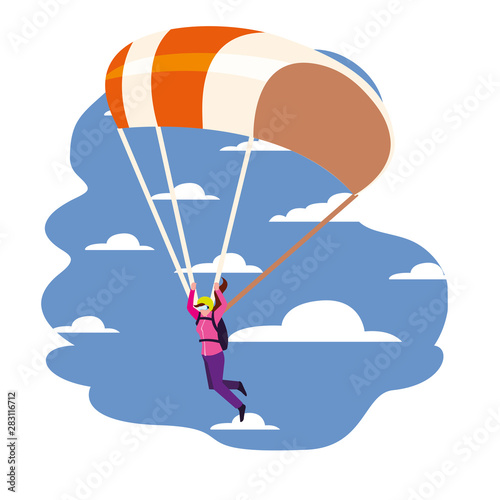people extreme sport and lifestyle