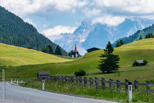 Little village Rinnen near Imst in Tirol Austria, Europe photo