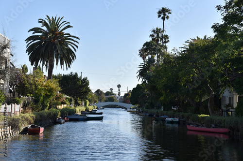 Beautiful canals in Venice California