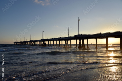 Venice Pier During a Beautiful Sunset © MSPhotographic