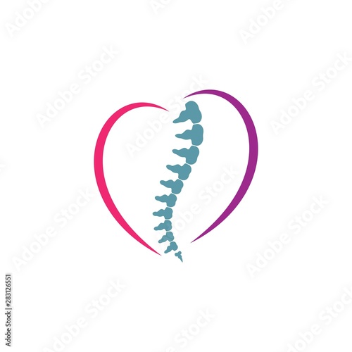 Spine diagnostics symbol