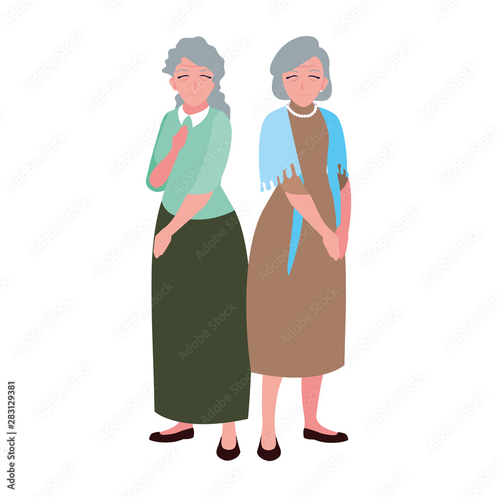 happy grandparents day flat design happy grandparents day flat design