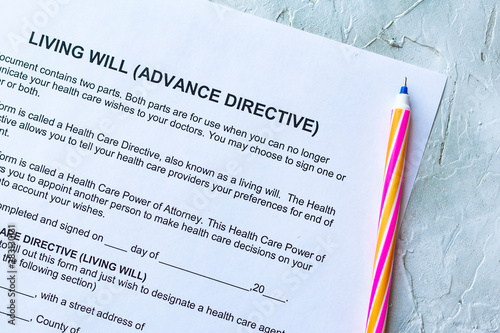 Living Will Advance Directive