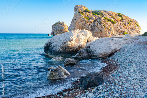 Aphrodite's rock in Cyprus....