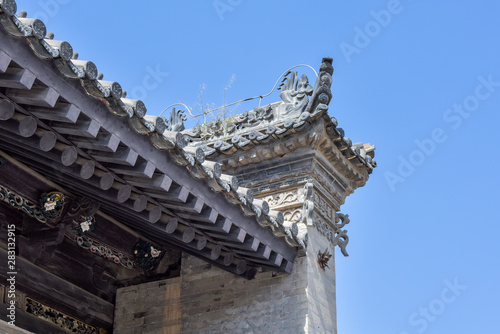 Ancient architecture in Pucheng, Weinan, Shaanxi, China