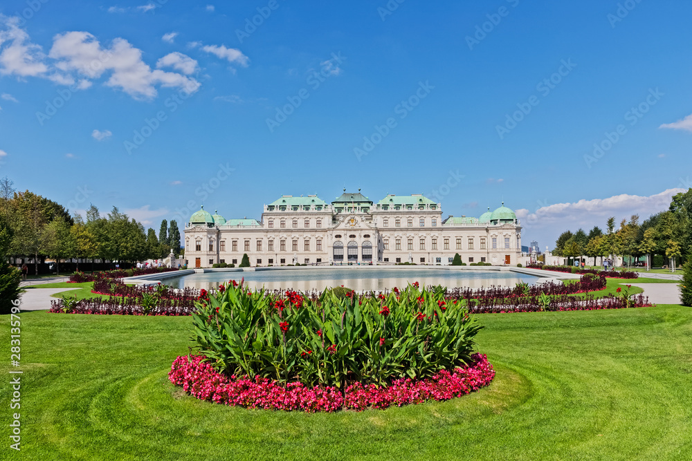 Fototapeta premium The Belvedere in Vienna, Austria