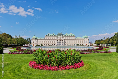 The Belvedere in Vienna, Austria