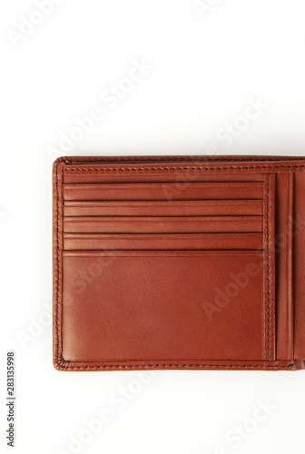 wallet on a white background.