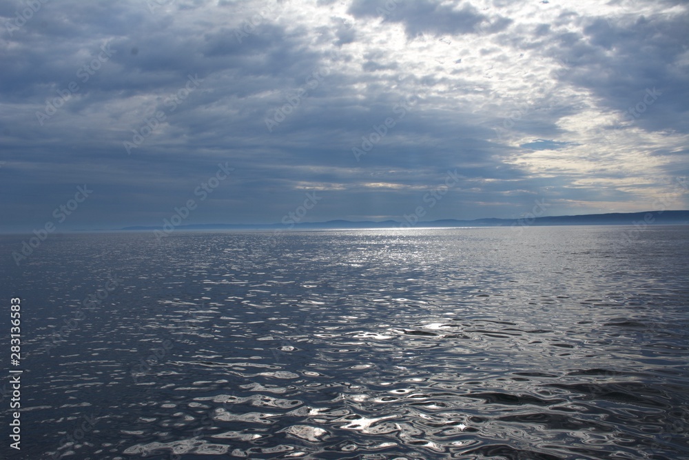 sea and blue sky